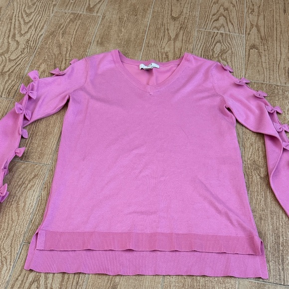 Magaschoni Sweaters - Magaschoni Vibrant Pink Knit Top